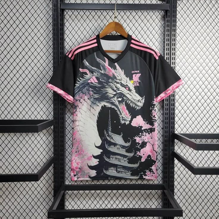 Maillot Japon Dragon Rose 23/24